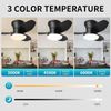 Ceiling Fans with Lights 36" Low Profile Ceiling Fan with Light & Remote 3500LM