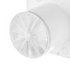 Ø 100mm / 4 inch Extractor Fan Non Return Valve - Ducting Pipe - Plastic - White