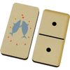 Azeeda 'Fish Doing a Valentines Dance' Domino Set & Box (DM00040498)