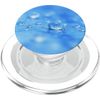 Water Drops with Blue Background PopSockets PopGrip for MagSafe