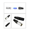 BESCOOS Toronce Profession RJ45 Date Media Ethercon Cable Connector(Black,4Pack)