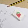 2 x 45mm 'Strawberry' Erasers/Rubbers (ER00040080)
