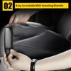 AOMSAZTO Armrest Covers for Corolla 2014-2019 Black Console Cushion for Corolla