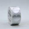 Hylabelest Color Coding Dot Labels 30mm Love Heart Stickers (Silver)