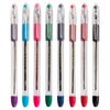 Ballpoint Pen, Medium Point2/PK, BE Ink/Clear Barrel