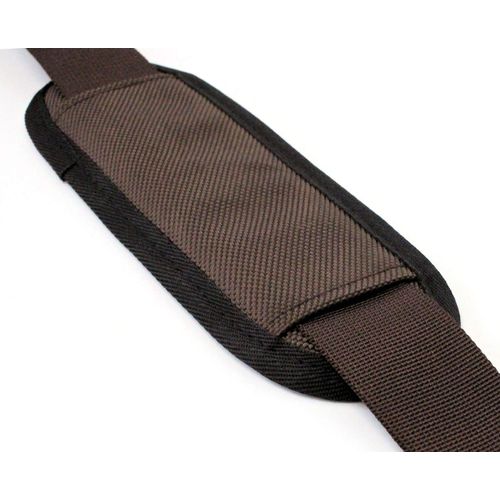 [Dhana Style] Shoulder Belt, Shoulder Pad, Shoulder Strap, Spare Replacement Shoulder Strap/PC Bag, Camera Case, Business Bag, Sports Bag, Shoulder Bag, etc. (Brown)