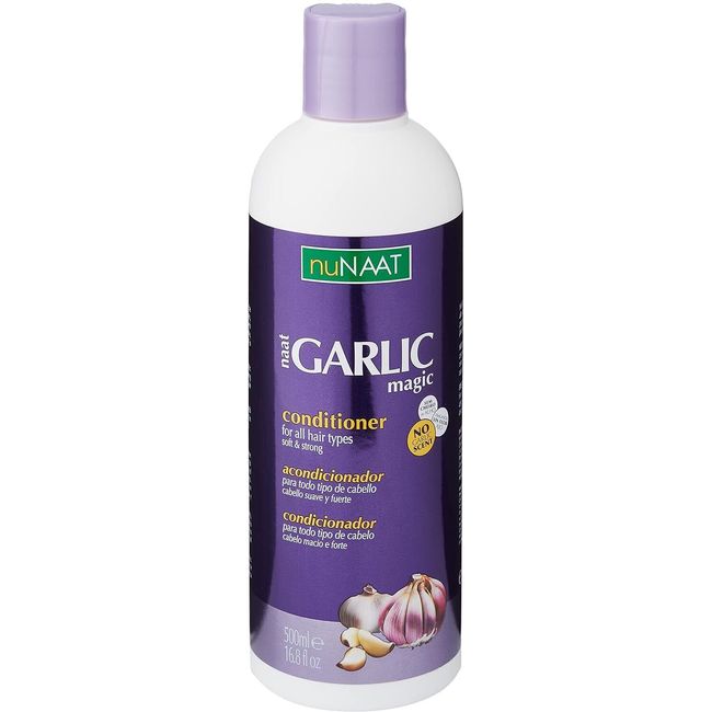 NuNAAT Garlic Magic Conditioner for all hair types 16.8 Fl Oz.