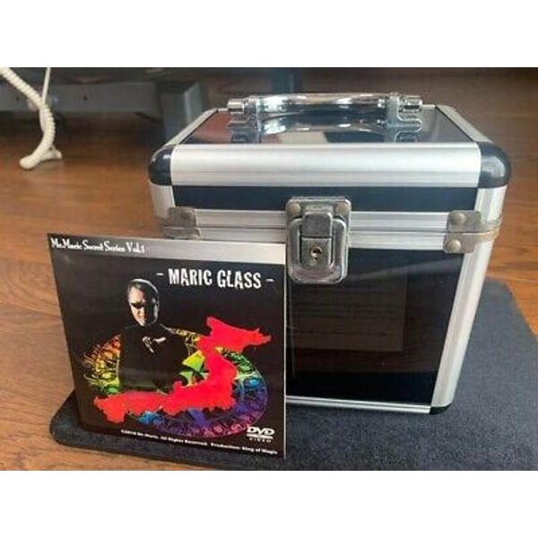 Maric Glass (DVD and Gimmick) by Mr. Maric Magic Trick Mentalism