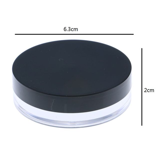  Topwon Portable Loose Powder Container Makeup Case