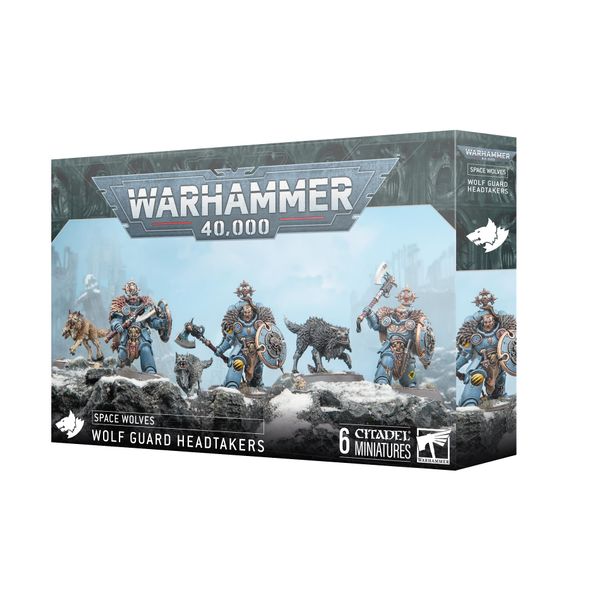 Games Workshop - Warhammer 40,000 - Space Wolves: Wolf Guard Headtakers