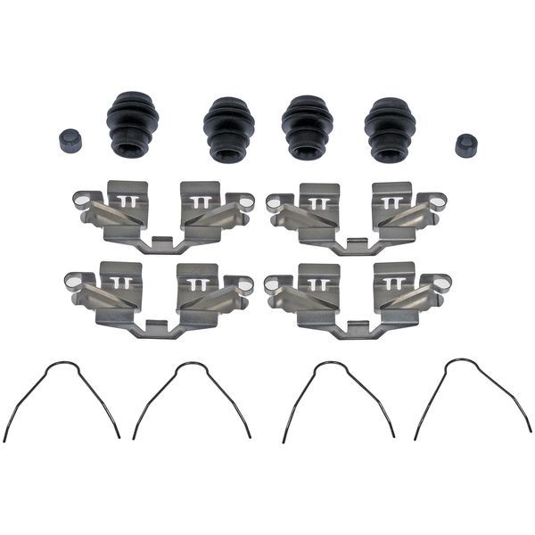 Dorman HW13586 Rear Disc Brake Hardware Kit Compatible with Select Toyota Models