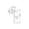 GROHE Essentials New Towel Ring Hard Graphite 40365A01