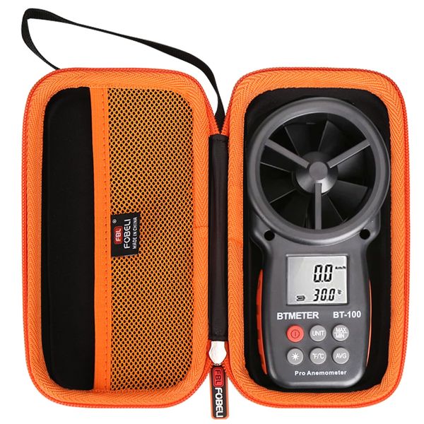 FBLFOBELI Hard Carrying Case for BTMETER BT-100 Handheld Anemometer