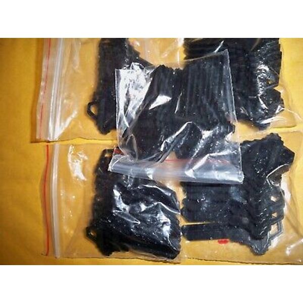 SC-1 (BLACK) LIGHTWEIGHT ALUMINUM COLORED KEY BLANKS (50 COUNT) (BLOWOUT SALE)