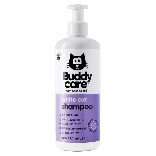 Buddycare - Cat Shampoo - White Cat - 500ml