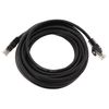 1aTTack.de - 1 x 1.5m Cat7 network cable, Cat.7 Ethernet, Lan & Cat 7 patch cable for maximum internet speed & connects all devices with RJ 45 socket black