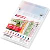Edding 4600/4500 Textile Marker Pen for Drawing on Textiles T-Shirts Cushions Bags Machine Washable up to 60 °C -, Black