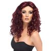 Smiffy's Glamour Wig with Curls (Long, Burgundy)