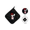 Bon Appetit! Black Potholder