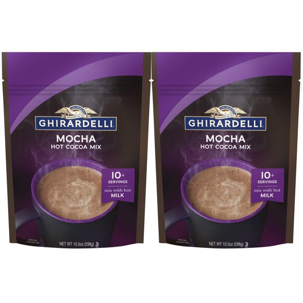 Ghirardelli Double Hot Chocolate Mocha, 10.5 Ounce