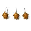 ZILucky 12Pcs Resin Turtle Shower Curtain Hooks Rings Set for Bathroom Stainless Steel Metal Cartoon Decorative Bath Room Hanger