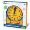 Learning Resources Primary Time Teacher 12-Hour Learning Clock, Teaching Clocks for Kids, Ages 4+