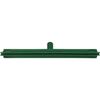 Vikan Squeegee,Ultra Hygiene,Dbl Blade,20",PP/RB,GN, 7713, Green