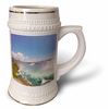 3dRose NIAGARA FALLS - Stein Mug, 18oz , 22oz, White
