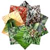 Origami Paper Gift Set | 100 Sheets, 15cm Square | Flower Patterns Collection One