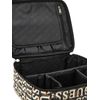 GUESS Stark Cosmetic Organizer Case Brown Multi
