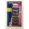 2Pc Eye & Lip Pencil Sharpener-Think & Thin Jumbo Pencil Cosmetic Sharpener