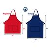 Custom Apron Store Grill Master Custom Apron With Pockets | Embroidered BBQ Apron For Men