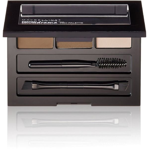 Maybelline Brow Drama Pro Palette 2 Pack (Soft Brown)