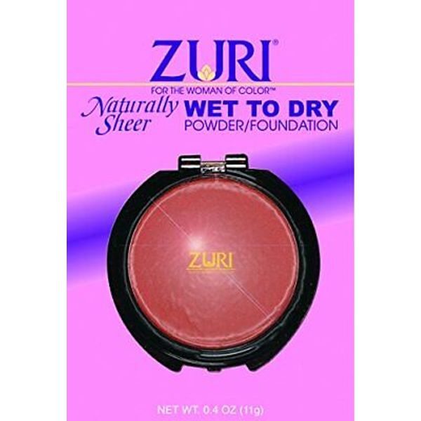 Zuri Wet/Dry Powder - Fresh Hazelnut 3-Count (6-PACK)