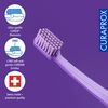 Curaprox CS 1560 Soft Toothbrush – Firmer Brushing Experience | Gentle Plaque Removal for Adults | Single Pack, Random Color