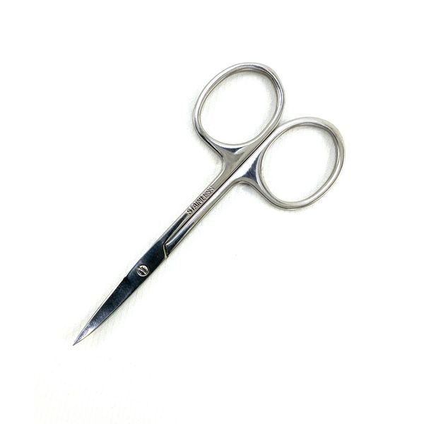 Stainless Steel Scissors for Grooming - Beard, Ear, Eyebrows, Mustache, Nose