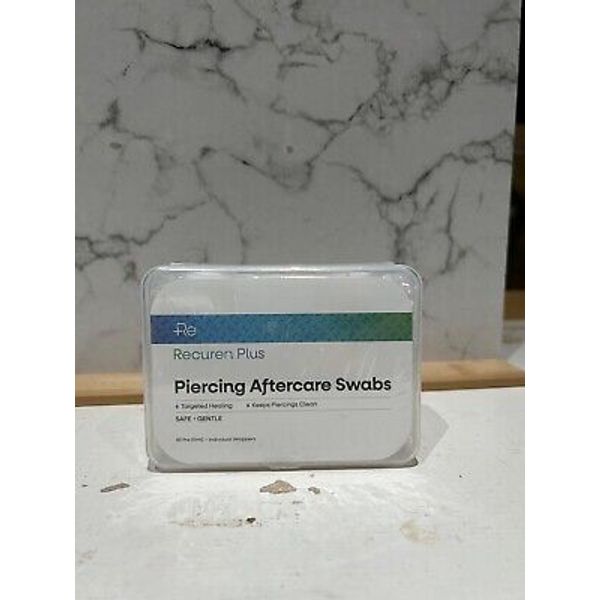 Recuren Plus Piercing aftercare swabs