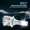 Lasfit 9006 LED Headlights Bulbs Low Beam 6000K White Bright Replace Halogen 2x