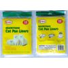 240 Drawstring Cat Pan Liner Litter Waste Scoop Dispose Disposal Easy Use Clean