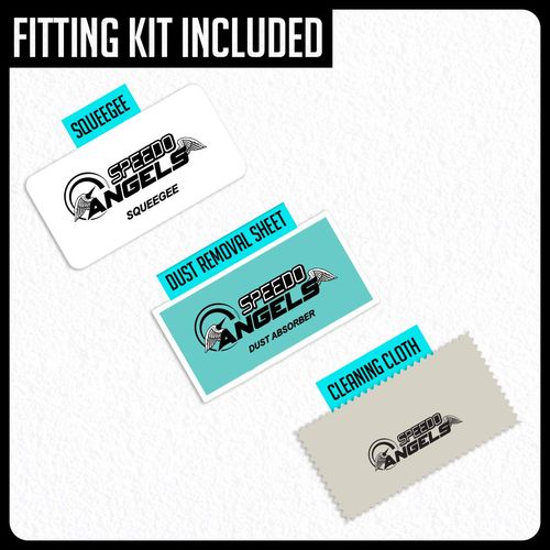 Speedo Angels Dashboard Screen Protector for HUSQVARNA TE 300i (2019+) 1 x Ultra Clear & 1 x Anti Glare