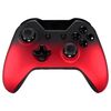 eXtremeRate Gradient Ramp Red Soft Touch Front Housing Shell Faceplate Replacement Parts Side Rails Panel for Xbox One Controller W/3.5 mm