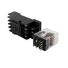 Sourcingmap HH54P DC 24V Coil Volt Motor Control 4NO 4NC Power Relay w Base Socket
