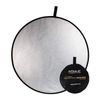 Rogue 2-in-1 Collapsible Reflector - Super Soft Silver / Natural White 43”