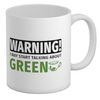 Shopagift Warning Green Tea Mug Funny Tea Addict White 11oz Large Ceramic Cup