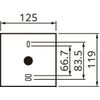 ODELIC OB255378NR Non-Dimmable LED Bracket Light, Black, Daylight White