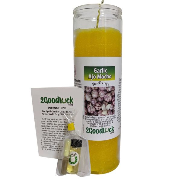 Garlic Dressed Candle Kit - Ajo Macho