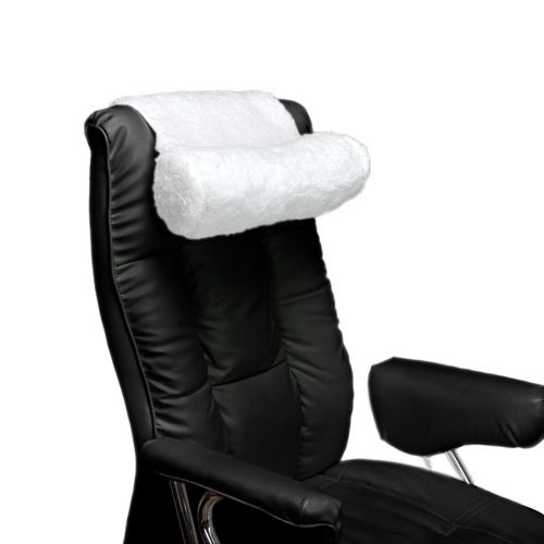 Recliner Neck and Head Pillow Non Slip Fleece Couch Support Comfort Pillow Roll with 2 Storage Compartments