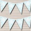 Blue Easter Bunny Personalised Easter Bunting Party Banner Decoration Garland