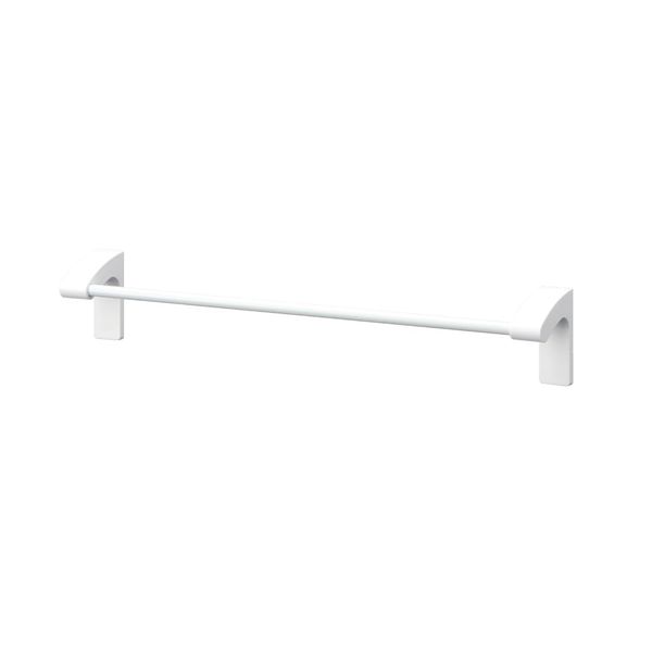 SANEI PW5750-360-W Magnetic Towel Bar, Easy to Install, Anywhere You Want, Easy to Clean, Load Capacity 2.2 lbs (1 kg), White