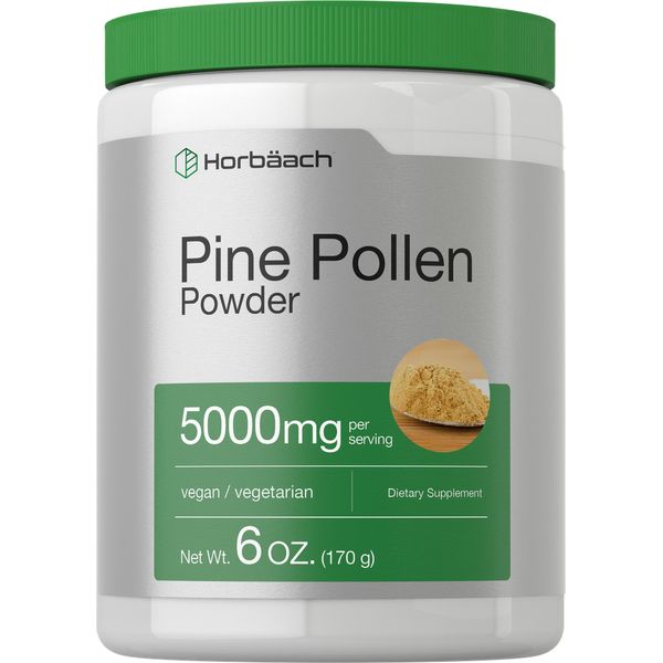 Pine Pollen Powder Extract | 6 oz (170 g) | Nature's Superfood | By Horbaach